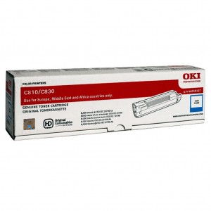 Toner OKI C830 Cyan 8k
