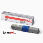 Toner OKI C321 Amarillo 1.5k