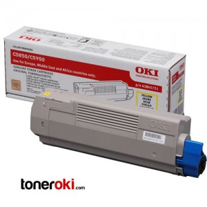 Toner OKI C5900 Amarillo 5k