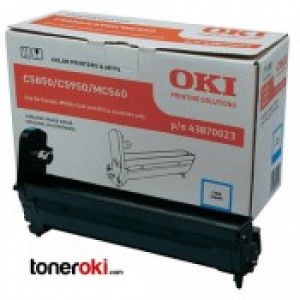 Tambor OKI C5550MFP Cian 20k